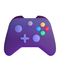 Emoji of a gamepad